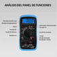 Multímetro Profesional Digital Lcd Portátil Ac/dc Xl830l