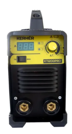 Soldadora inverter Kerhër KTI200PRO negra y amarilla 50Hz/60Hz 110V/220V