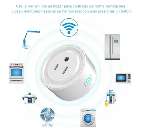 Enchufe Conector Inteligente Smart Plug Wifi Google Alexa 